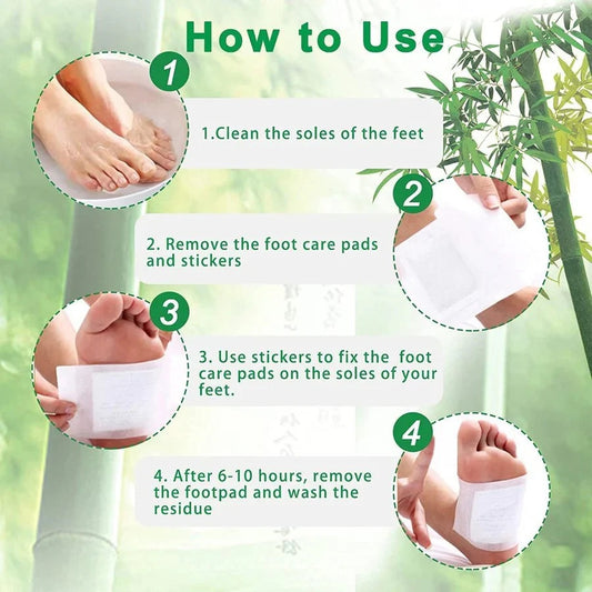 Detox Foot Patches | Wake Up Fresh, Light & Recharged- Full Body Refresh