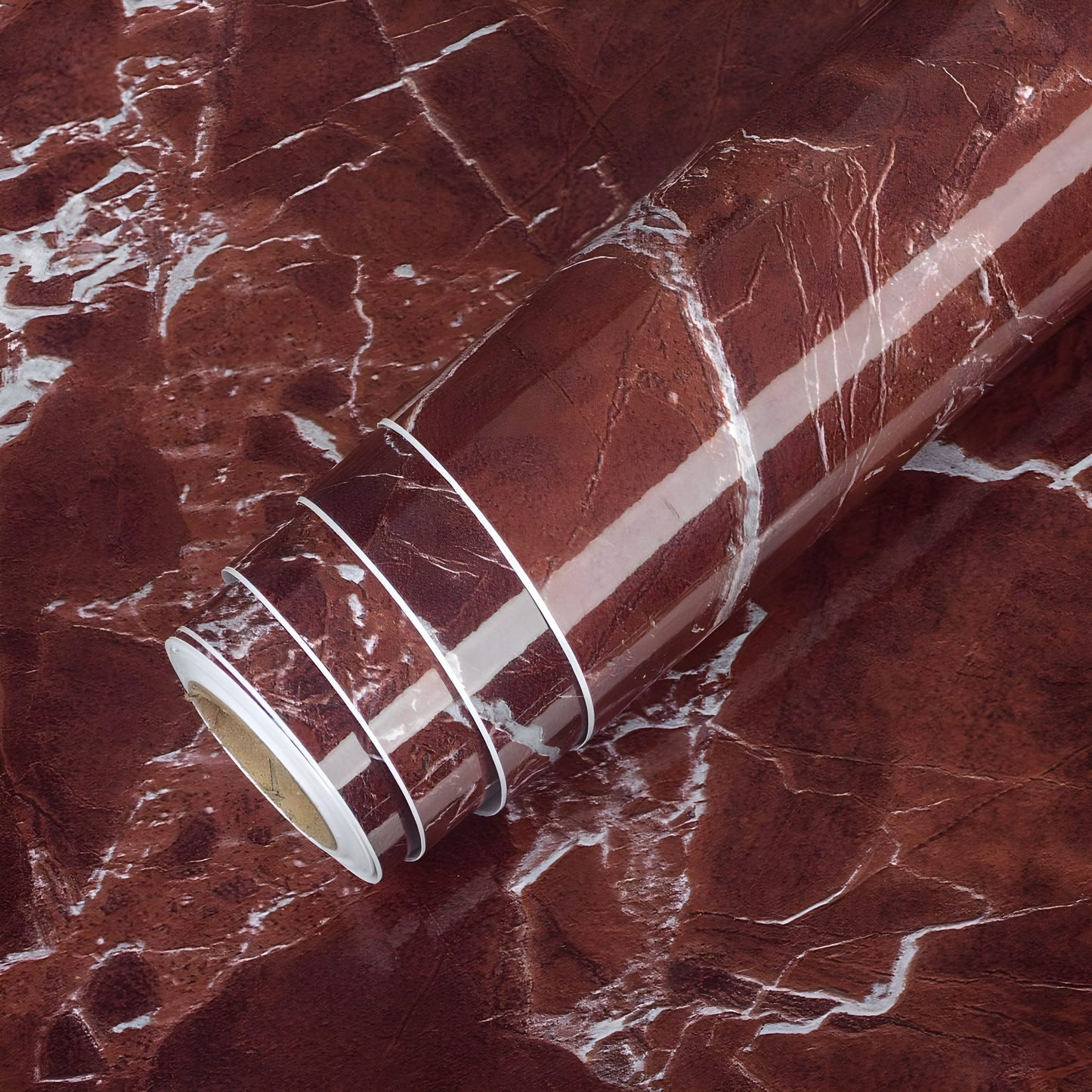 Self Adhesive White Marble Sheet Sticker – Effortless Elegance for Your Space