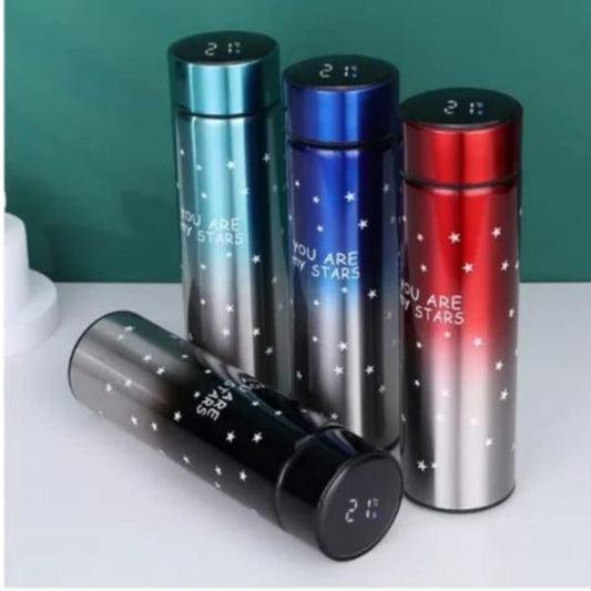 Smart LED Temperature Display Water Bottle – Stainless Steel Thermos Bottle