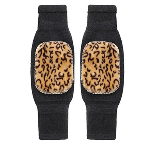 Winter Warm Knee Pads | Soft Fleece Knee Warmers for Pain Relief & Cold Weather Protection | Stretchable Thermal Knee Support