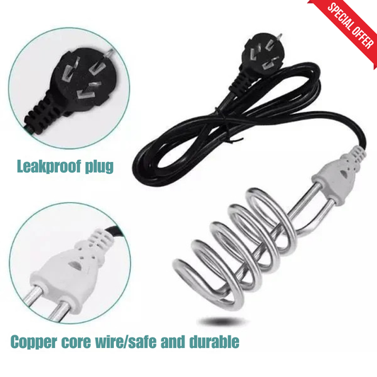 NSG F8 WATER HEATING ROD WITH OUT CURRENT. فوری پانی گرم کریں، کرنٹ کا خطرہ بالکل نہیں