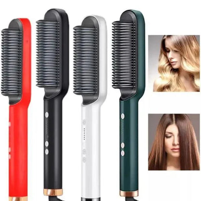Electric Hair Straightening Comb – Fast Heating, Free Styling