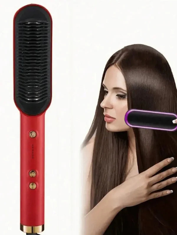 Electric Hair Straightening Comb – Fast Heating, Free Styling