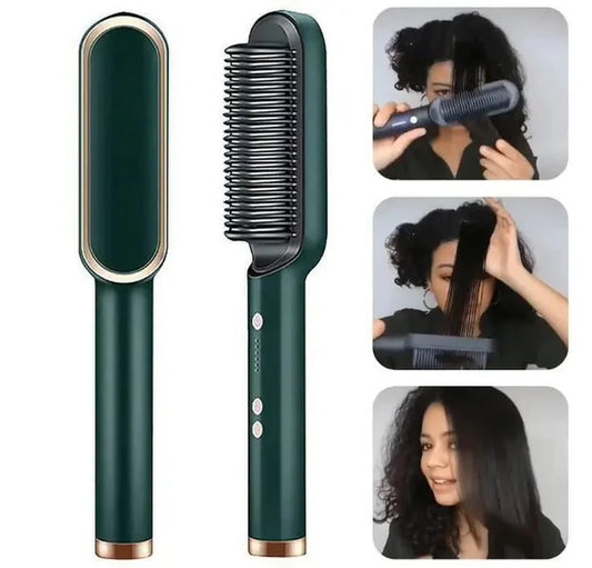 Electric Hair Straightening Comb – Fast Heating, Free Styling