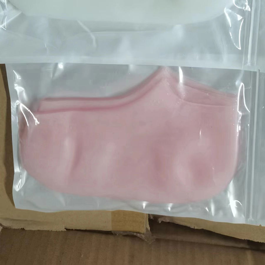 Silicone Moisturizing Socks | Soft Gel Socks for Dry & Cracked Heels